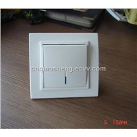 1 gang 1 way wall switch with LED indicator