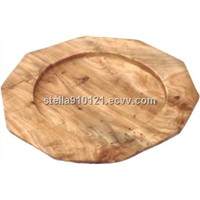 2014 Hand-made Carved Wooden Root Serving Tray Platters