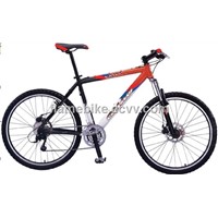 26' Steel Mountain Bicycle With Front Suspension