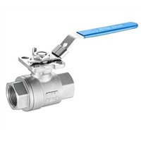 2PC Ball Valve With Direct Mounting Pad 1000 WOG