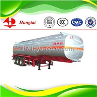 3 axle chemical liquid tanker semi trailer