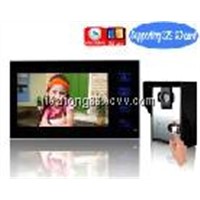 7&amp;quot;TFT-LCD touch key wired color recordable video door phone intercom with 2G SD card HZ-806MA11DVR