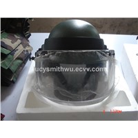 Aramid Bullet-proof Helmet with Visor 2cm NIJ IIIA