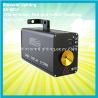 Audio 150mw Green, Red And Yellow Twinkling Laser Light (BS-6003)