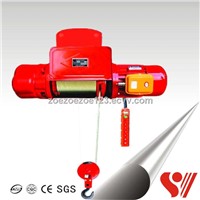 CD1MD1 Type Wire Rope Electric Hoist