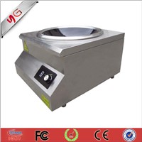 Desktop wok commercial induction cooker for hotel restaurant equipment (8kw with wok)