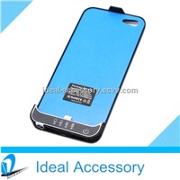 For iPhone5 External Backup Battery Case 2200mAh,Rechargable iPhone5 Power Bank Case High Quality