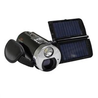 Full HD Dual Solar Panel Digital Video Camera with Torch Light and 3&amp;quot; TFT Screen DV-HT99