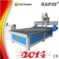 Good product !!  Two Heads CNC Wood Router