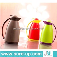 Hot sale plastic glass vacuum coffee pot,jug dispenser,drink plastic bottle