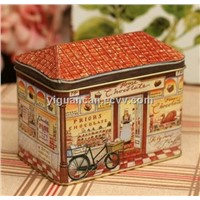 House Tin ,Metal house Box ,Lunch House box ,Metal House Can from Goldentinbox.com