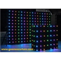 Indoor Decoration LED Curtain Light/LED DJ Curtain