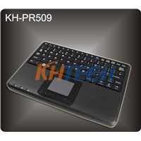 Industrial touchpad keyboard