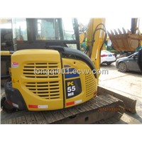 Mini komatsu pc55 excavator of 2010