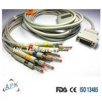 Mortara compatible ECG Cable