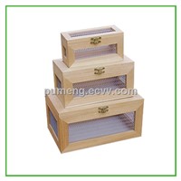 Natural and eco-friendly wooden gift boxes for sundries