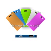 PB005/Ultra Slim Power Bank, Colorful, High Capacity and Efficiency, Fit for iPad