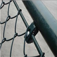 PVC chain link wire mesh fence factory