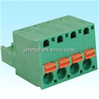 Pluggable type terminal blocks,5.08mm pitch,2-24 poles,black green or blue color housing
