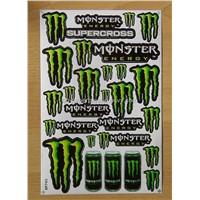 Sell Monster Sticker Sheet/ PVC sticker Sheet/ QH-TT-003 Car sticker