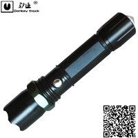 Waterproof zoom-able 3WCree Led Aluminium alloy Rechargeable Flashlight