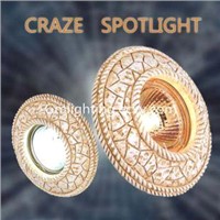 Wholesale Gypsum LED Craze Spotlight Downlight MR16 Halogen Energy Saving Downlamp