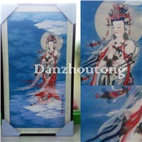 buddha painting on ceramic painting tiles