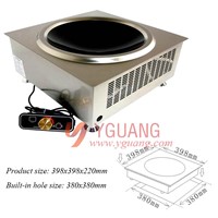 built-in hotpot induction cooker