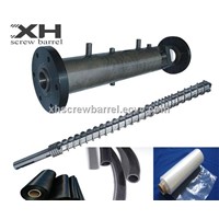 cold feed single screw barrel for rubber extruder machinery