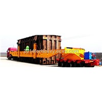 hydraulic platform truck trailer