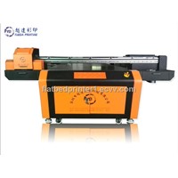 large digital flatbed printer with 2 heads/flatbed uv printer for sale