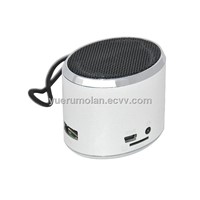 mini portable speaker ,support computer,USB ,TFcard,mobile,up to 16G,with LED screen ,FM