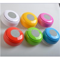mini wireless speaker with mobile phone hands-free function and suction cup design