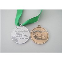 olympic medal,sport medal, medal with ribbon