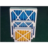 Primary Pleated Synthetic Fiber Hard Cardboard Pre Filters