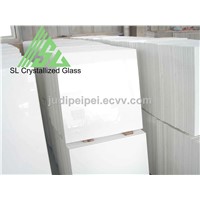 glassos crystal white stone tile 24x24