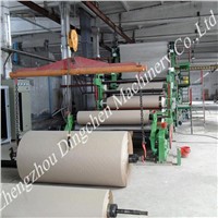 1092mm double wire and double dryer  kraft paper making machine