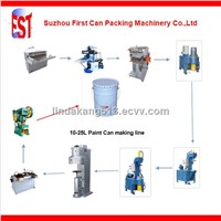 10-25L Conical pail can making production machine line