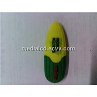 2014 custom corn usb flash drive/Plastic corn usb