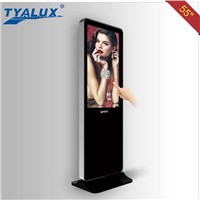 55inch kiosk touch screen digital lcd signage