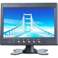 2 AV 7 Inch Stand-Alone TFT LCD Monitor BNC Interface