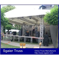 Aluminum stage roof structure stage truss china truss