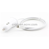 Apple MFi smart 5V/2.4A output Car charger with Lightning Cable