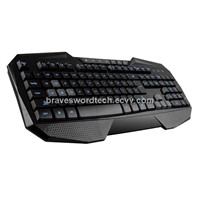 Backlit Gaming Keyboard with Multimedia Keys