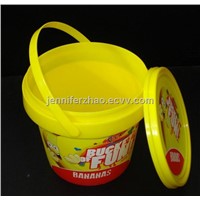 Candy / Marshmallow PackagingTin with IML Food-Grade Plastic Bucket
