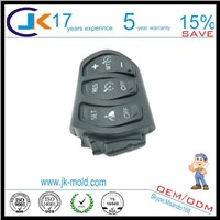 Car button shell two shot plastic mold