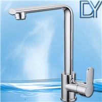 Chrome plated solid brass tap Kitchen sink faucet