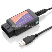 ELM327 USB V1.5 OBDII OBD2 CAN-BUS Diagnostic Scanner Scan Tool ELM327 USB V1.5