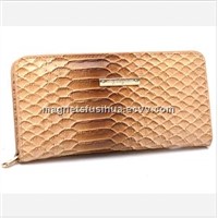 Faux Leather Wallet India Crocodile Leather Wallets (W066)