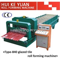 HKY Good Quality Glazed Tile Roll Forming Machine